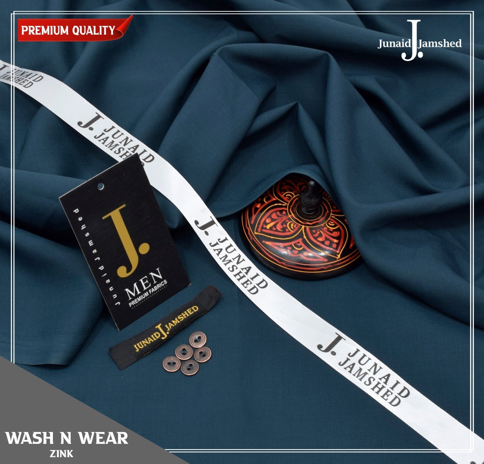 J.| Junaid Jamshed Unstitched Gents Suit 10