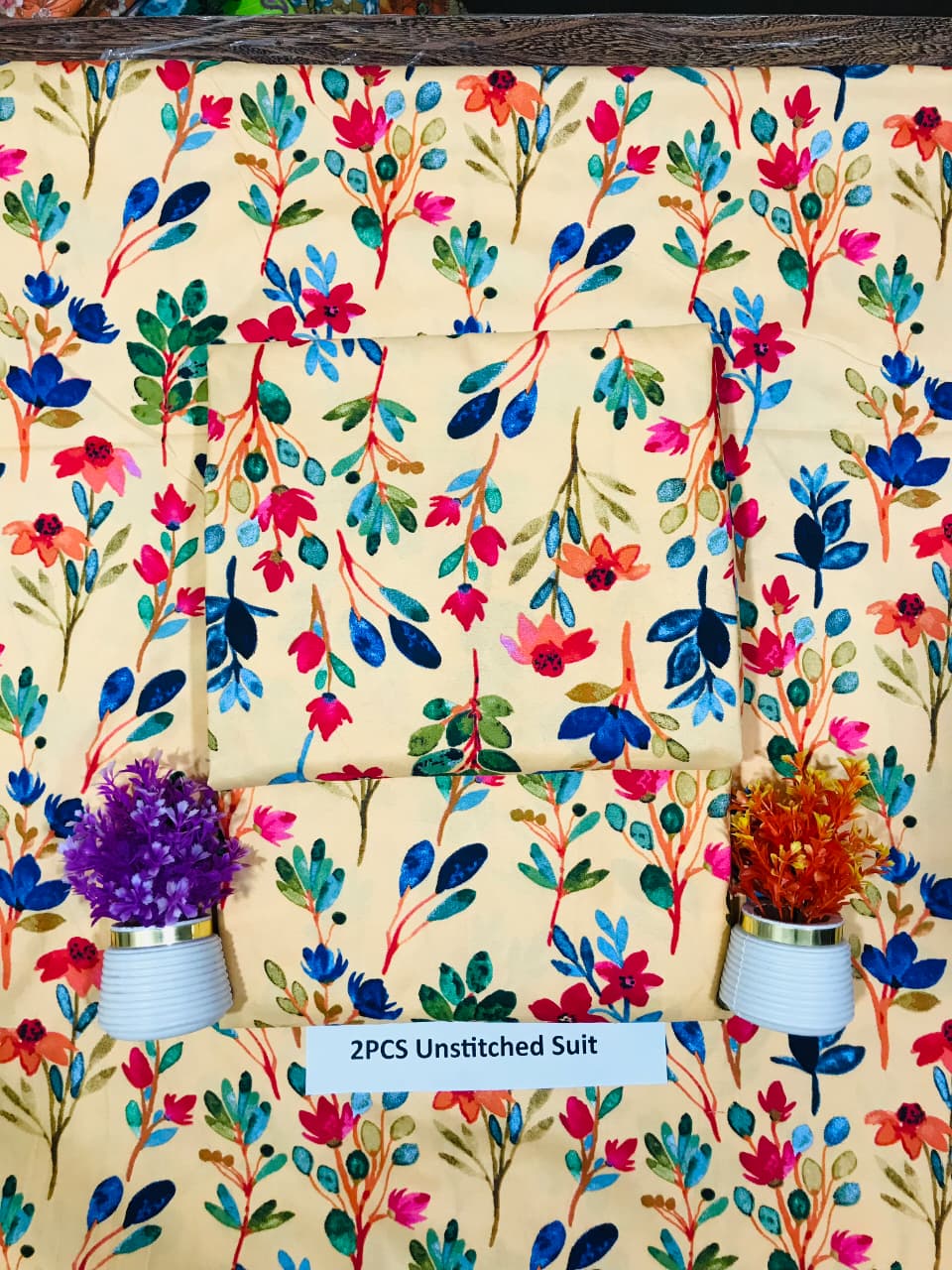 A2 Pcs Ladies Suit  Des  A12