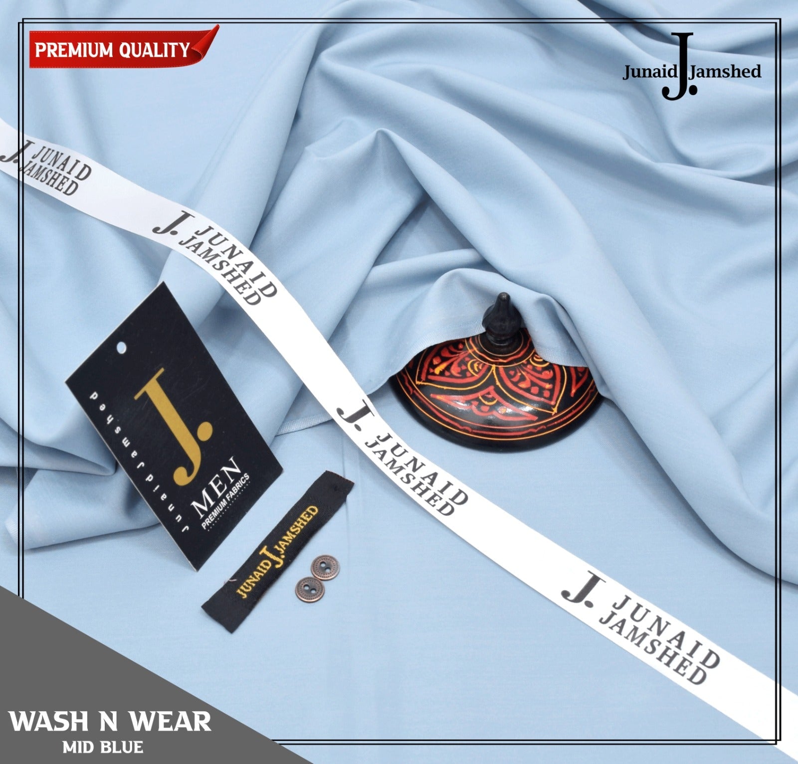 J.| Junaid Jamshed Unstitched Gents Suit 12