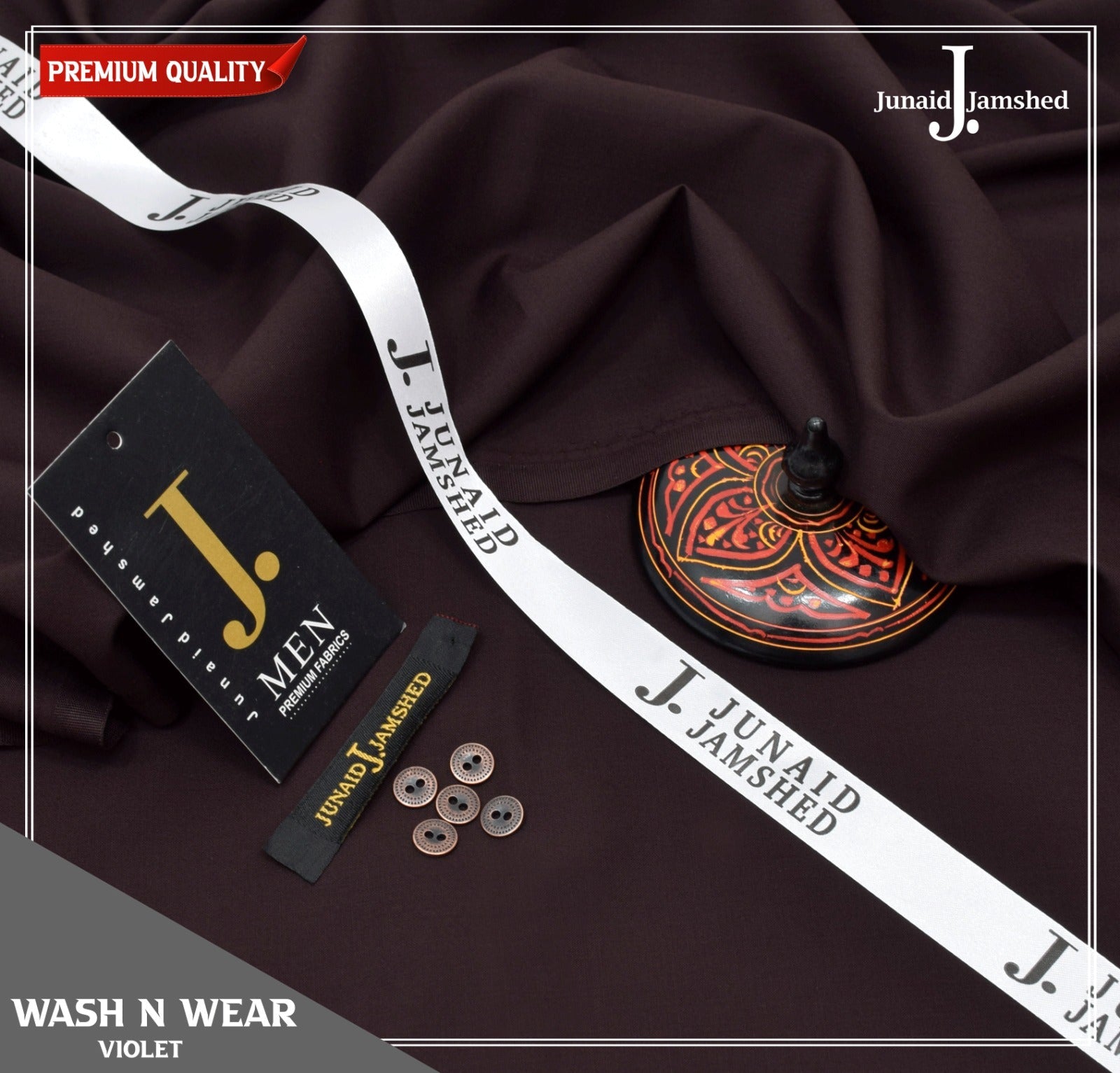 J.| Junaid Jamshed Unstitched Gents Suit 13