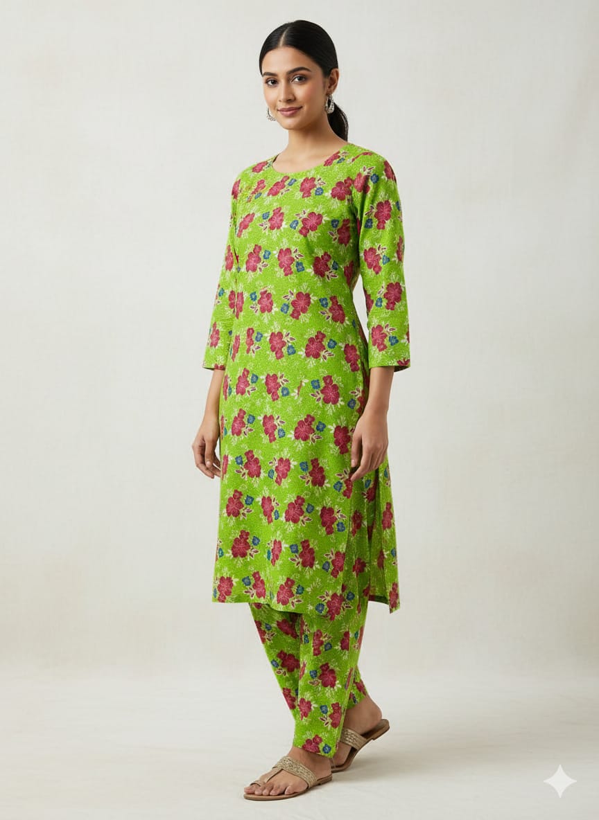 2 Pcs Ladies Suit  Des  15