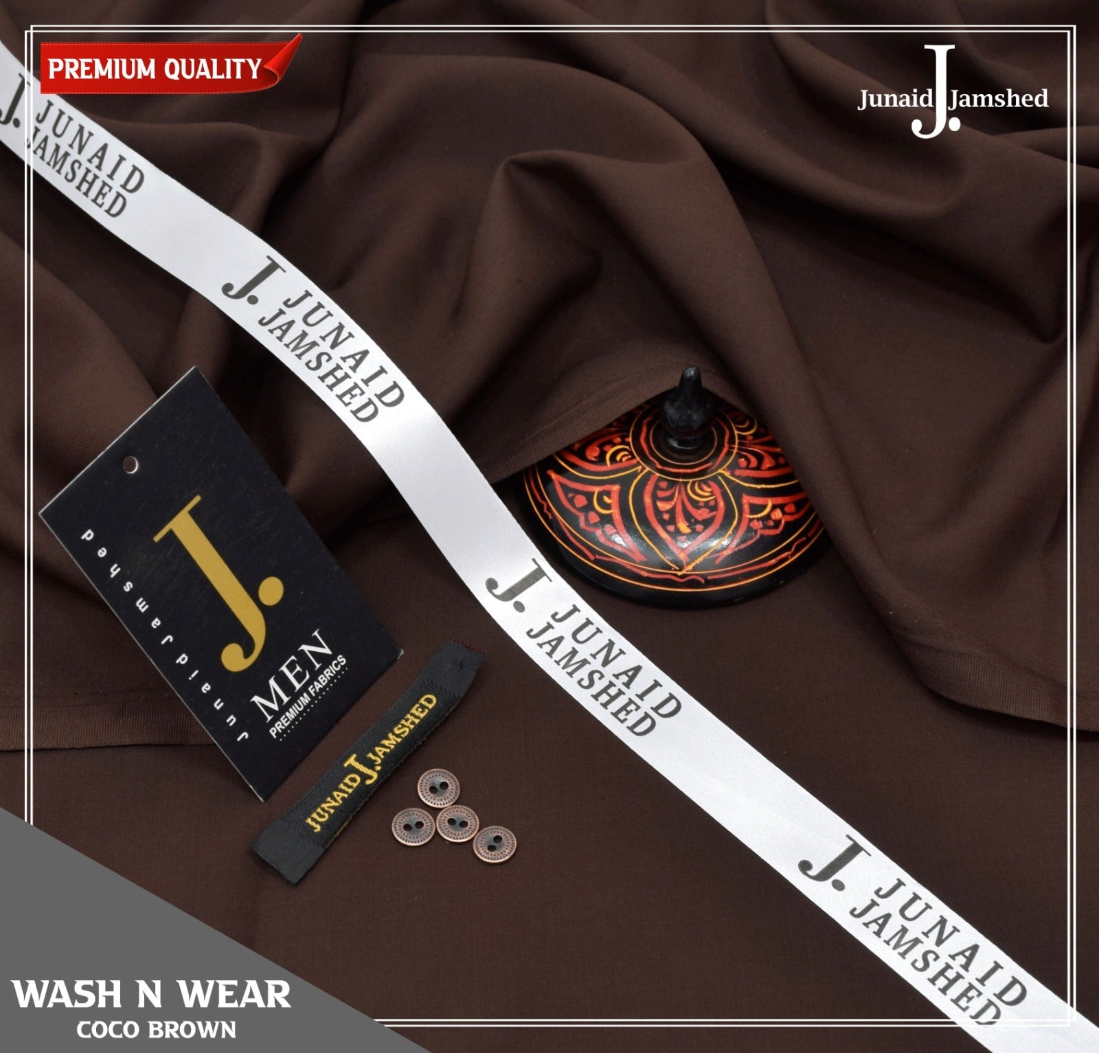 J.| Junaid Jamshed Unstitched Gents Suit 17