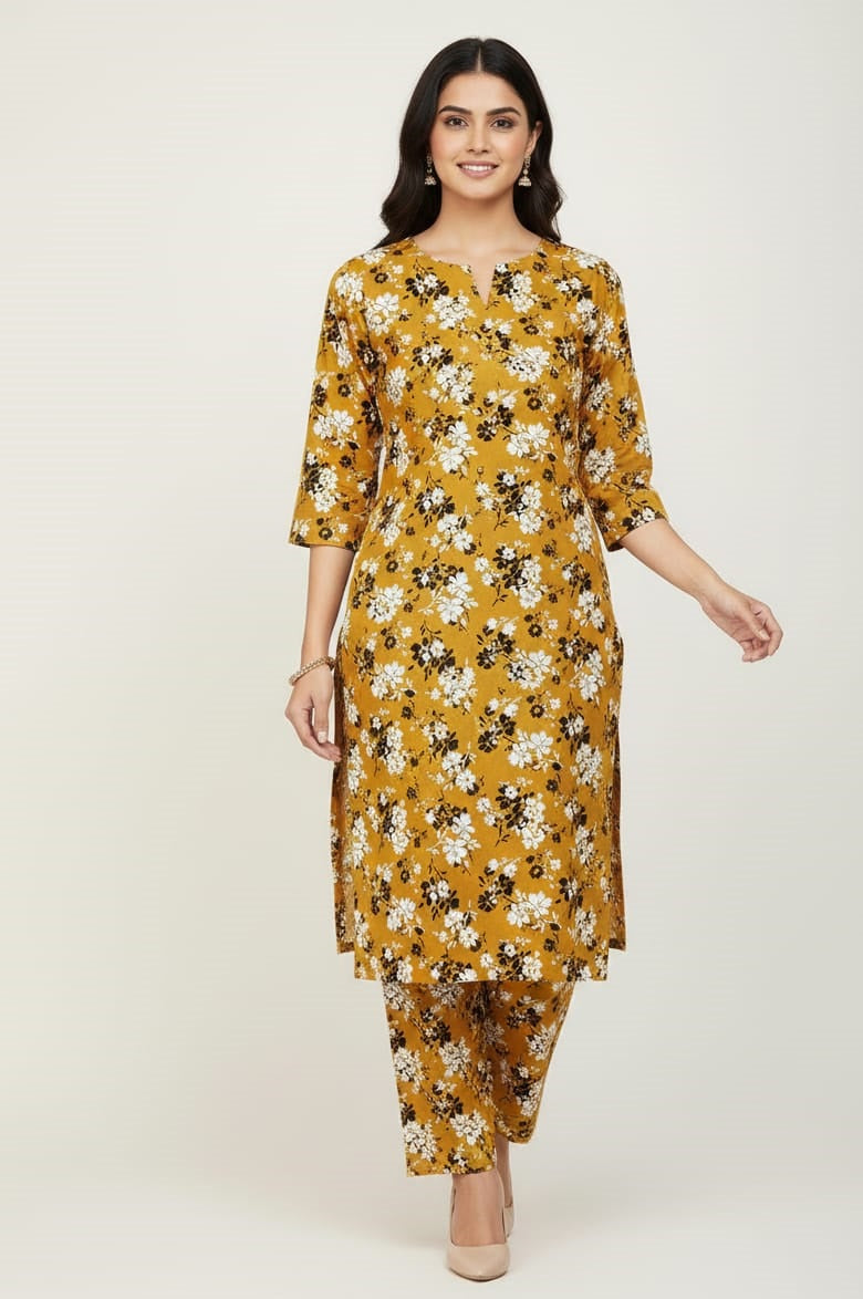 2 Pcs Unstitched Khaddar Ladies Suit 517