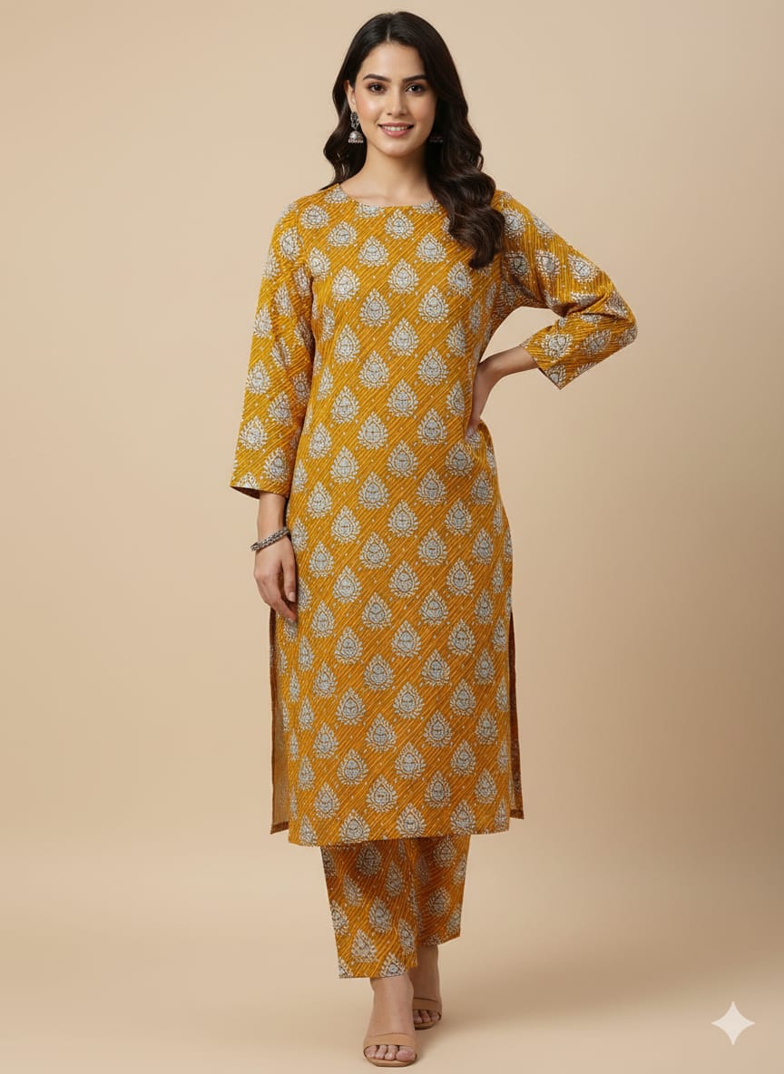 2 Pcs Ladies Suit  Des  17