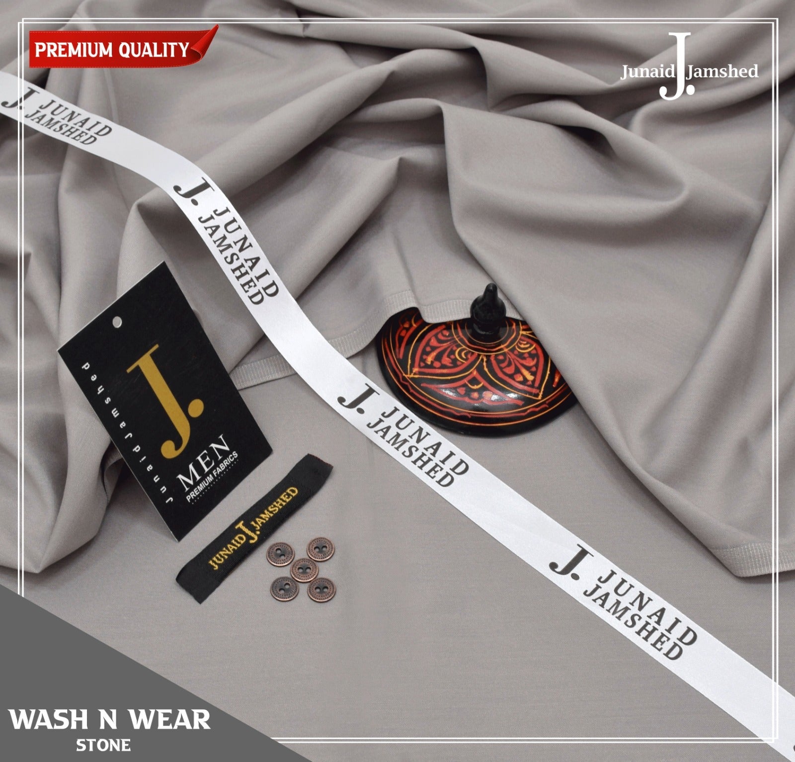 J.| Junaid Jamshed Unstitched Gents Suit 19
