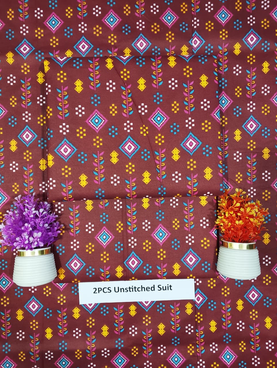 A2 Pcs Ladies Suit  Des  A2