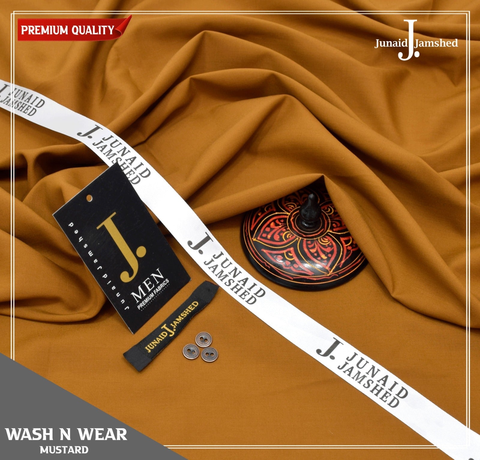 J.| Junaid Jamshed Unstitched Gents Suit 21