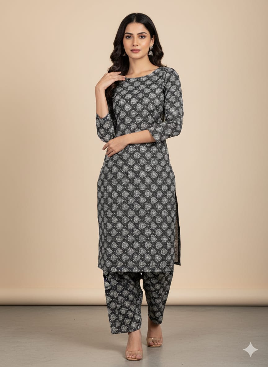 2 Pcs Ladies Suit  Des  23