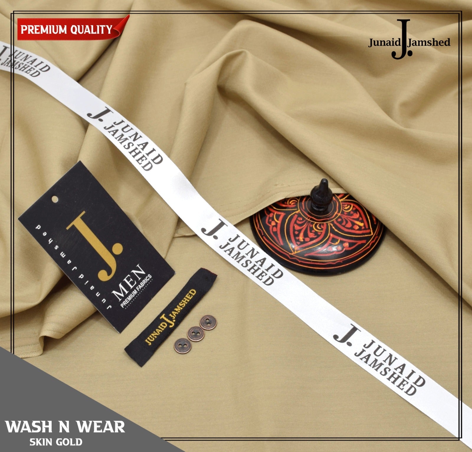 J.| Junaid Jamshed Unstitched Gents Suit 24