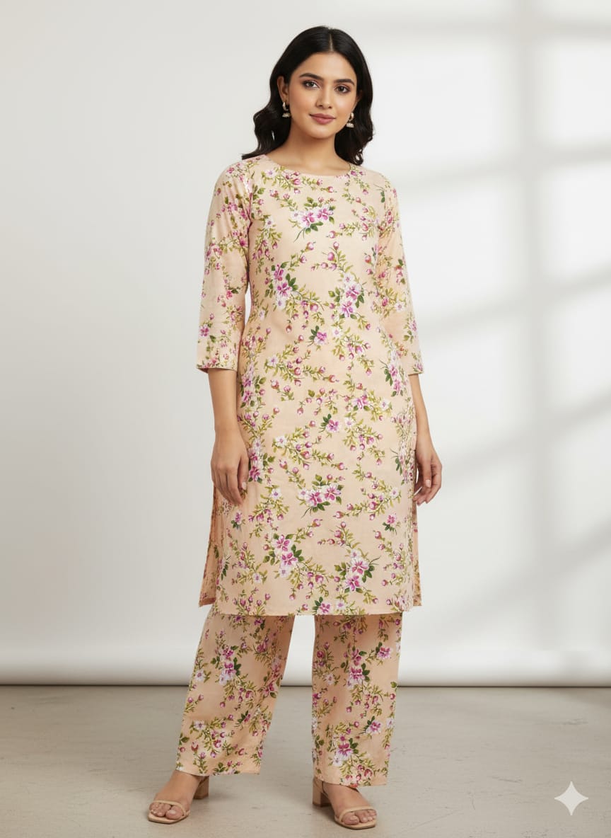 2 Pcs Ladies Suit  Des  24