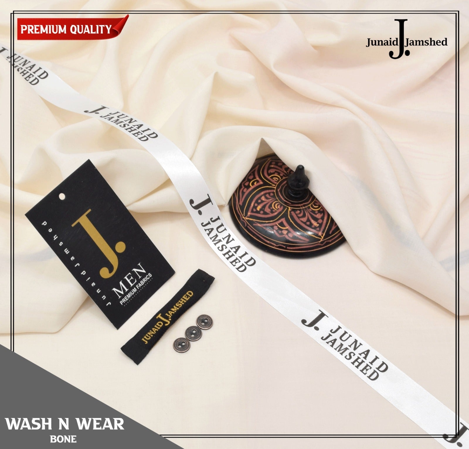 J.| Junaid Jamshed Unstitched Gents Suit 25