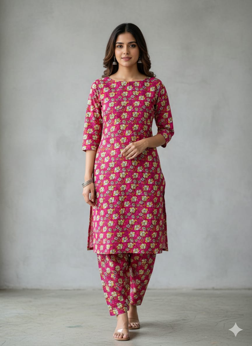 2 Pcs Ladies Suit  Des  27