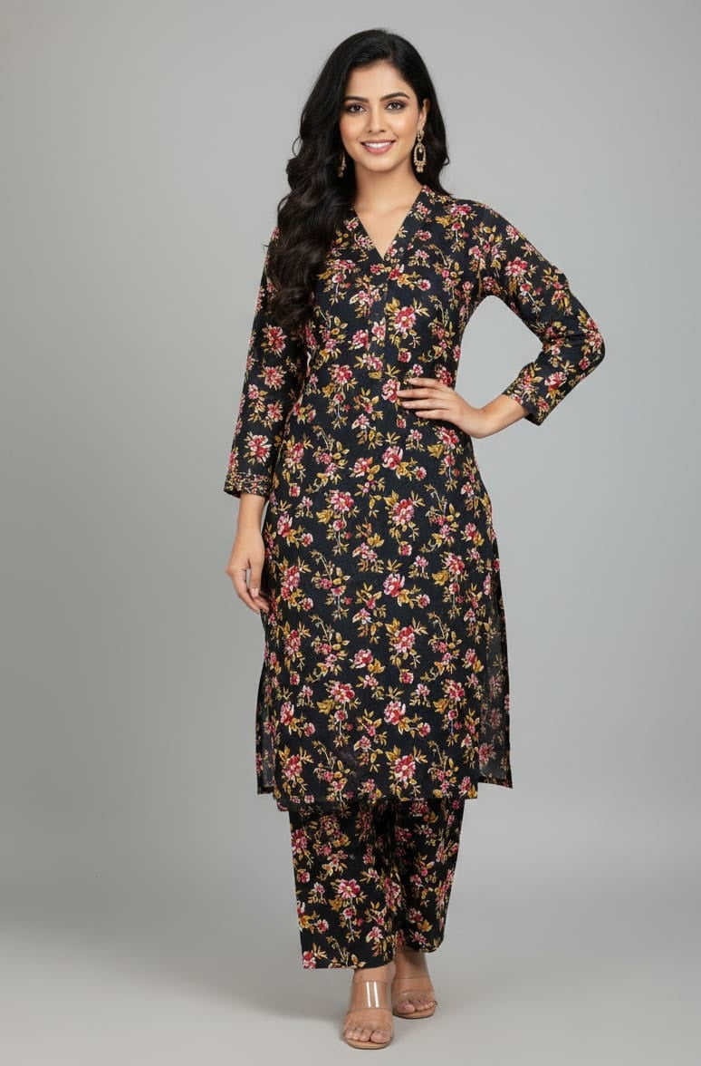 2 Pcs Unstitched Khaddar Ladies Suit 527