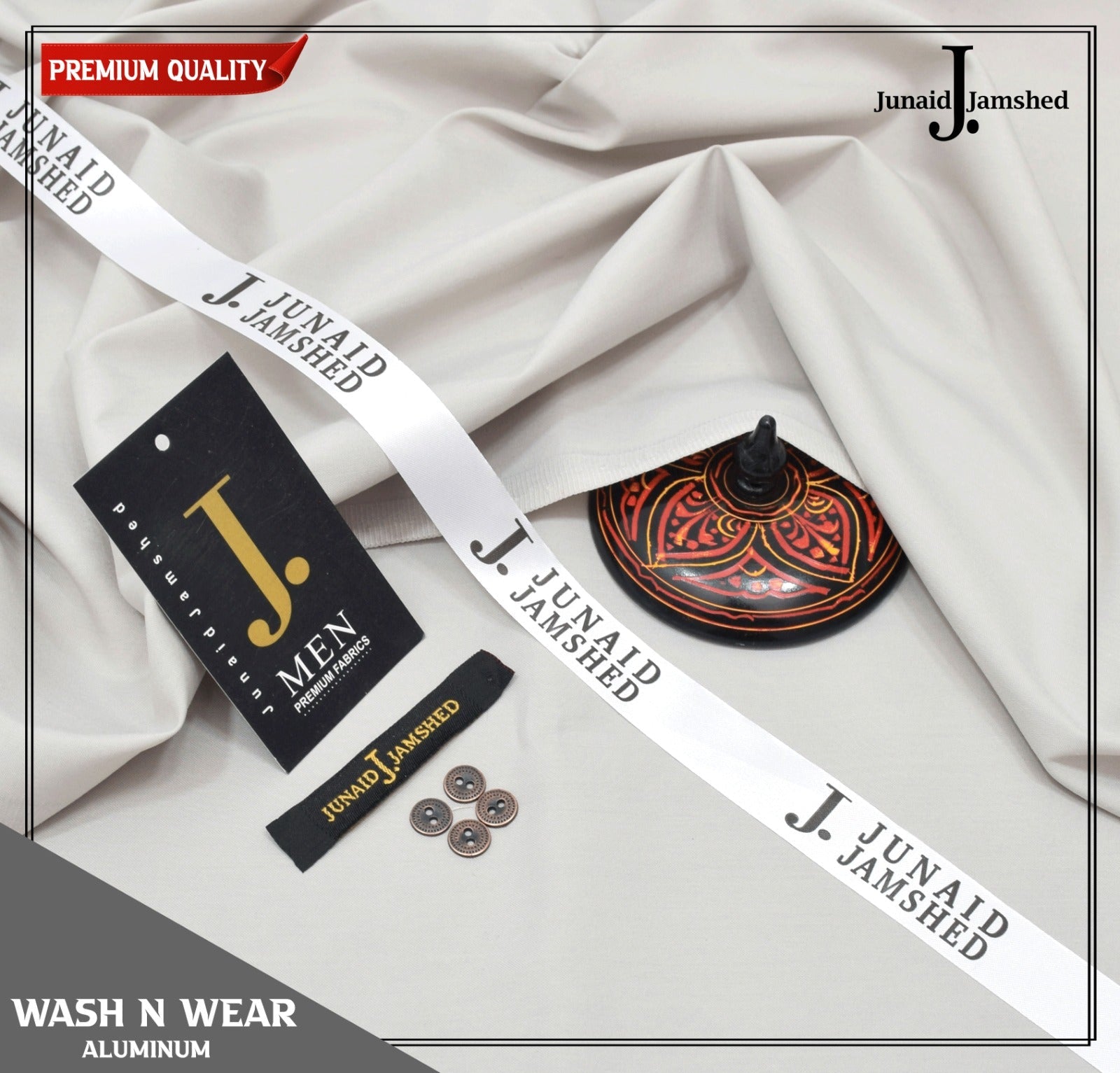 J.| Junaid Jamshed Unstitched Gents Suit 02