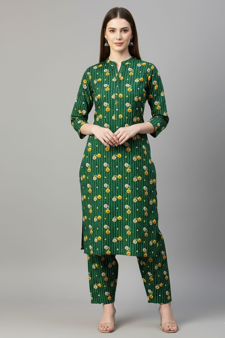 2 Pcs Unstitched Khaddar Ladies Suit 534