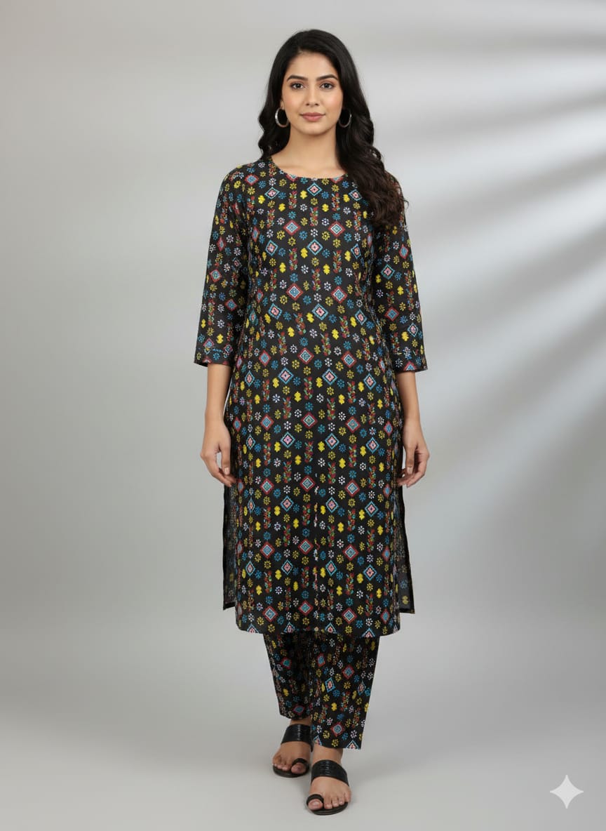 2 Pcs Ladies Suit  Des  36