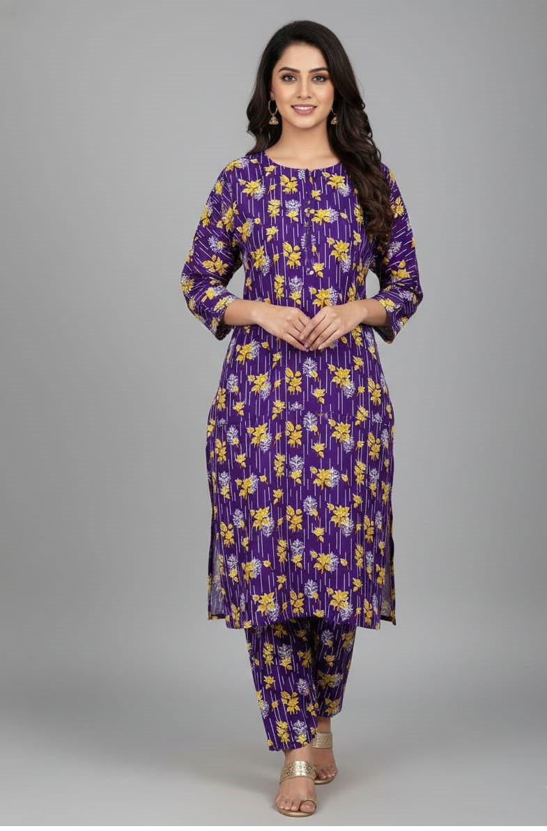 2 Pcs Unstitched Khaddar Ladies Suit 536