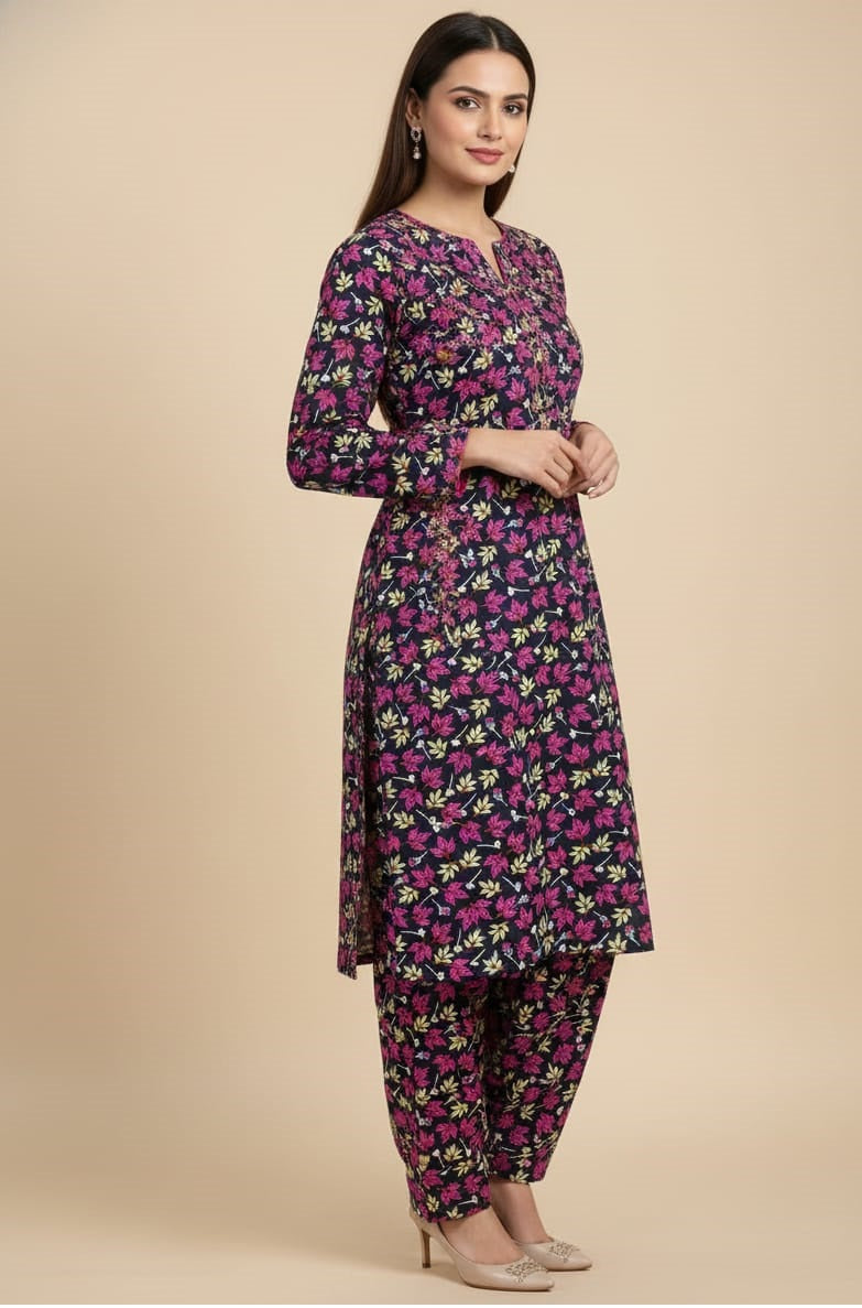 2 Pcs Unstitched Khaddar Ladies Suit 540