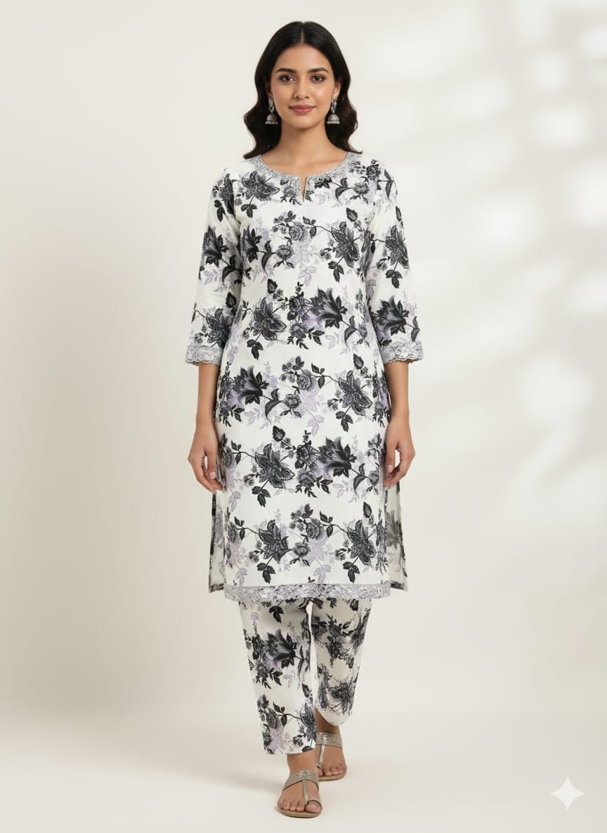 2 Pcs Ladies Suit  Des  42