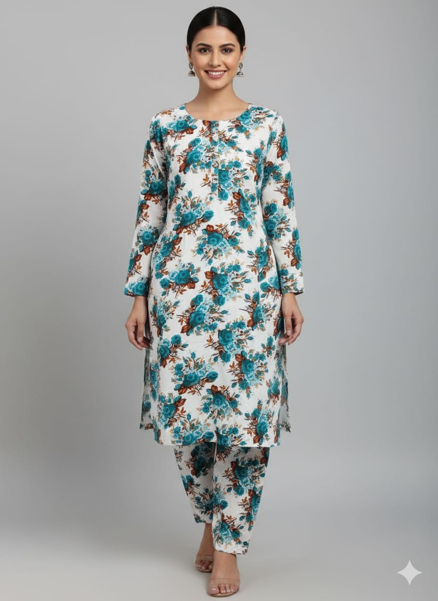 2 Pcs Ladies Suit  Des  51