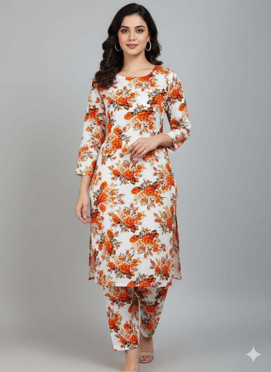 2 Pcs Ladies Suit  Des  53