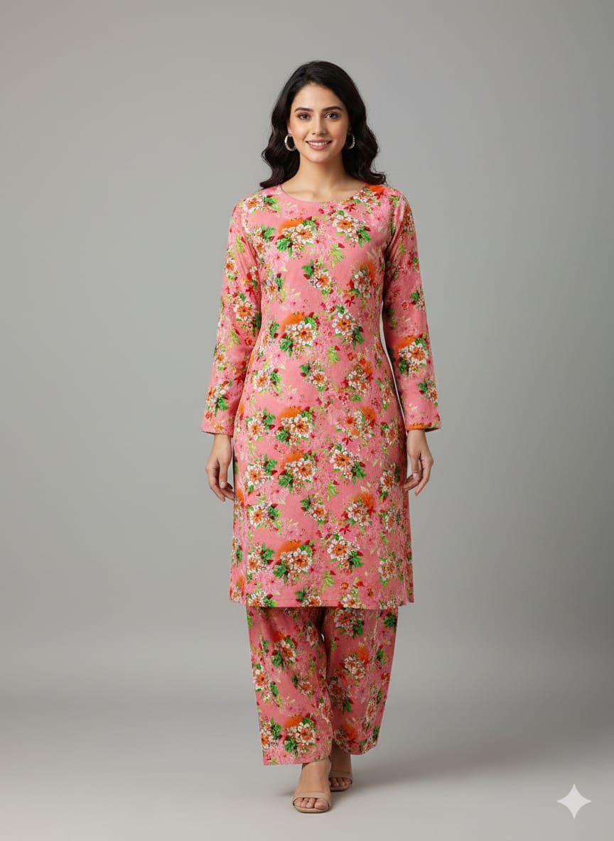 2 Pcs Ladies Suit  Des  59