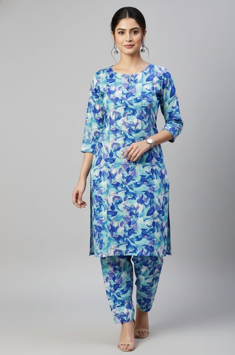 2 Pcs Ladies Suit  Des  64