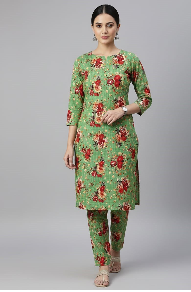 2 Pcs Ladies Suit  Des  68