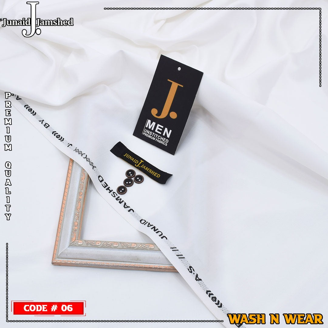 J.| Junaid Jamshed Unstitched Gents Suit 06