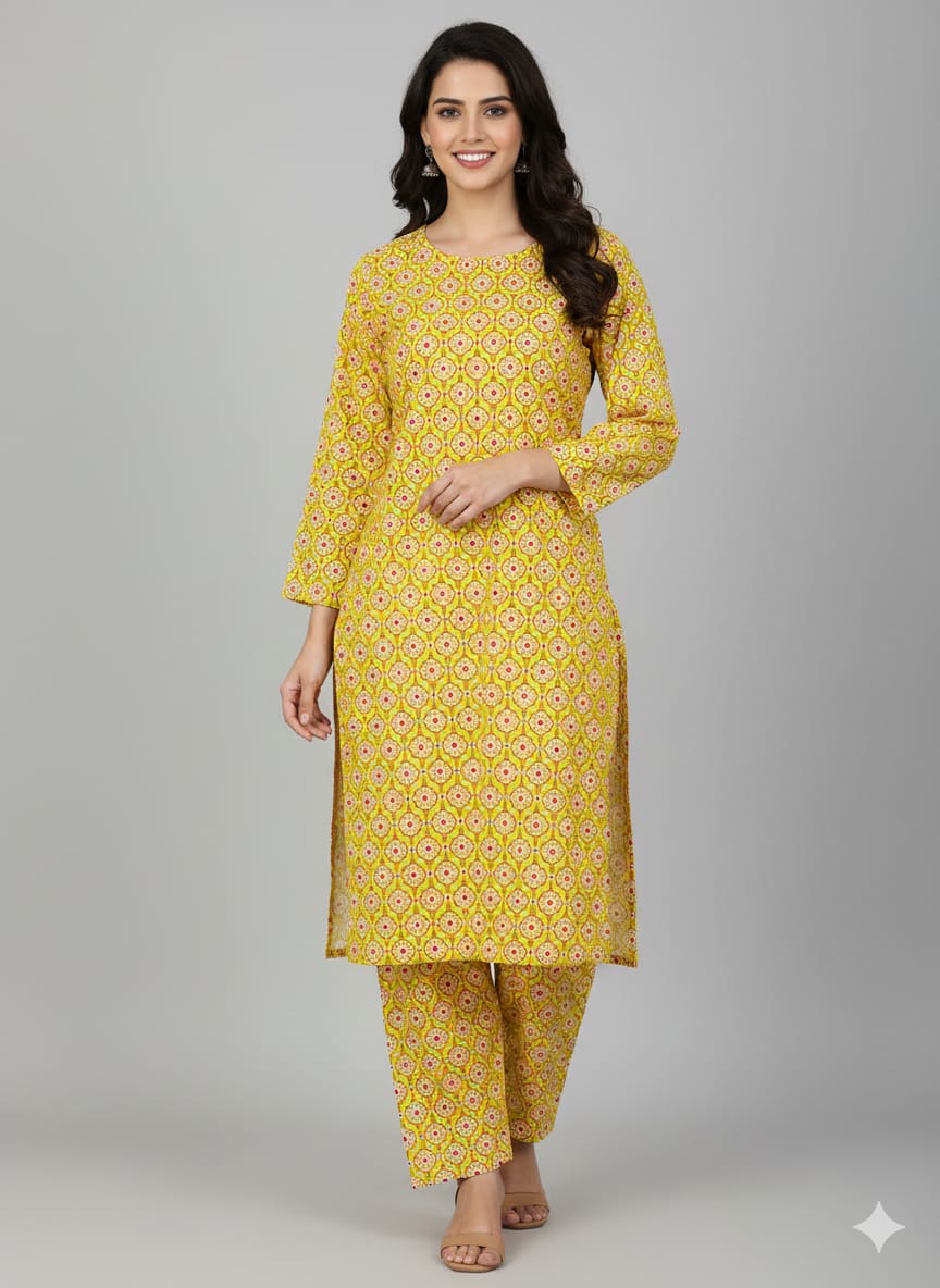 2 Pcs Ladies Suit  Des  8